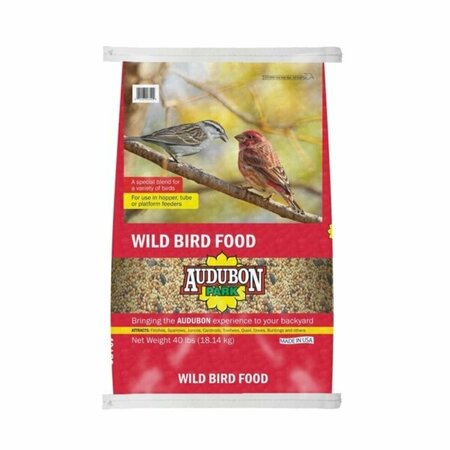 GLOBAL HARVEST FOODS Audubon Park Wild Bird Food, 40 lb 10179